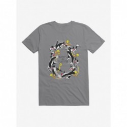 Hot Sale Looney Tunes Tweety And Sylvester Chase T-Shirt $9.18 T-Shirts