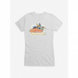 Sale Item Looney Tunes Daffy Duck Flying High Girls T-Shirt $7.17 T-Shirts