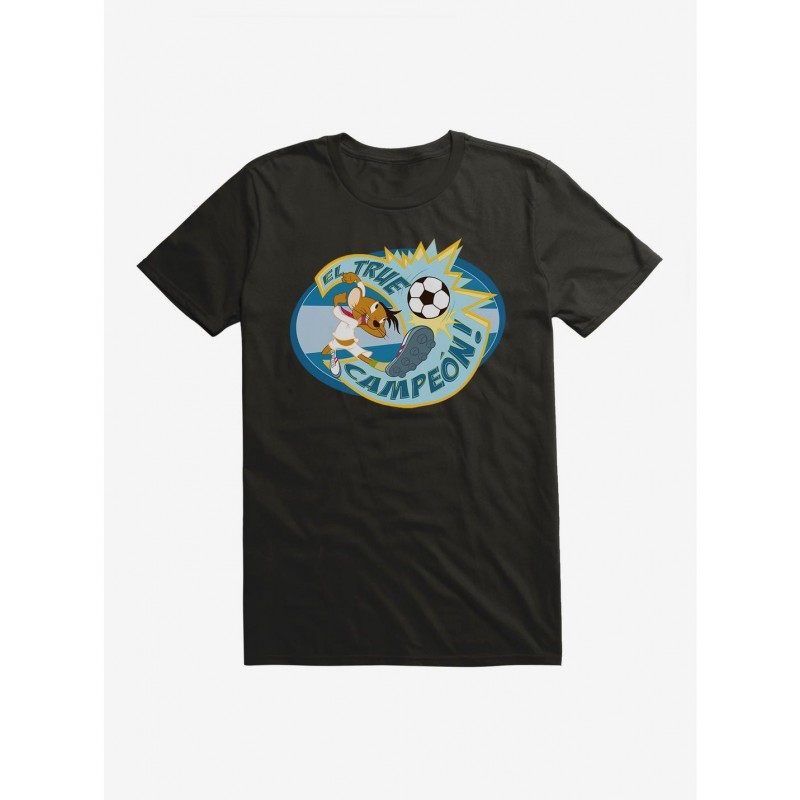 Cheap Sale Looney Tunes Speedy Gonzales True Campeon Football T-Shirt $9.56 T-Shirts