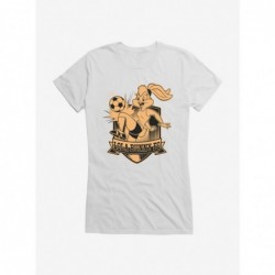 Flash Deal Looney Tunes Lola Bunny Football Bronze Girls T-Shirt $8.76 T-Shirts