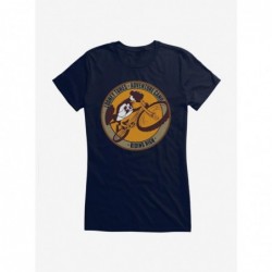 New Arrival Looney Tunes Taz Riding High Girls T-Shirt $6.77 T-Shirts