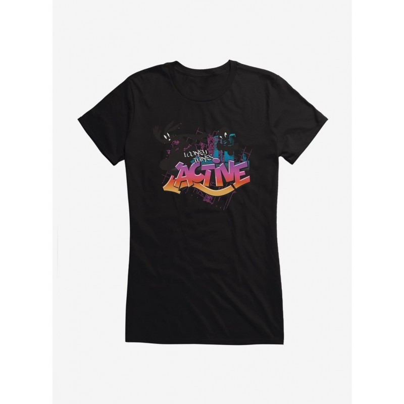 Wholesale Looney Tunes Get Active Girls T-Shirt $8.96 T-Shirts