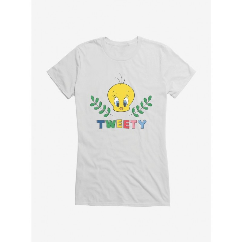 Bestselling Looney Tunes Bright Tweety Girls T-Shirt $5.98 T-Shirts