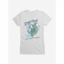 Hot Sale Looney Tunes Daffy Duck Yoga Class Girls T-Shirt $8.96 T-Shirts