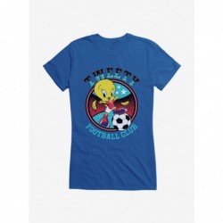 Best Deal Looney Tunes Tweety Football Club Girls T-Shirt $6.37 T-Shirts