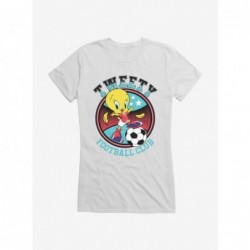 Best Deal Looney Tunes Tweety Football Club Girls T-Shirt $6.37 T-Shirts