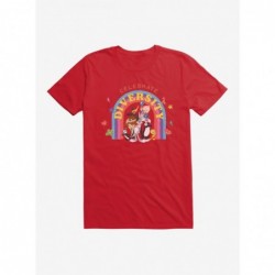 Hot Selling Looney Tunes Rainbow Diversity T-Shirt $5.74 T-Shirts