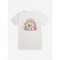 Hot Selling Looney Tunes Rainbow Diversity T-Shirt $5.74 T-Shirts