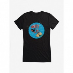 Fashion Looney Tunes Daffy Duck What Girls T-Shirt $7.97 T-Shirts