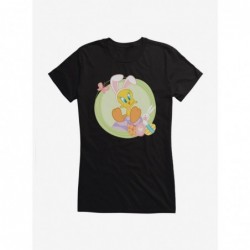 Discount Sale Looney Tunes Easter Tweety Bunny Ears Girls T-Shirt $7.97 T-Shirts