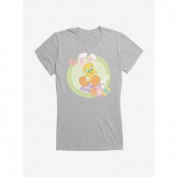 Discount Sale Looney Tunes Easter Tweety Bunny Ears Girls T-Shirt $7.97 T-Shirts