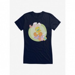 Discount Sale Looney Tunes Easter Tweety Bunny Ears Girls T-Shirt $7.97 T-Shirts