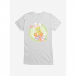 Discount Sale Looney Tunes Easter Tweety Bunny Ears Girls T-Shirt $7.97 T-Shirts