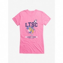 Big Sale Looney Tunes Soccer Camp Girls T-Shirt $8.37 T-Shirts