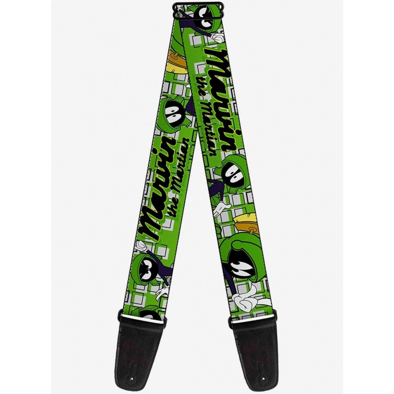 Exclusive Looney Tunes Marvin the Martian Poses Guitar Strap $11.70 Guitar Straps