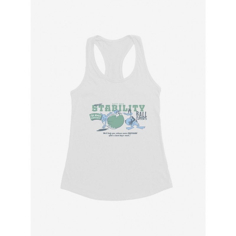 Value Item Looney Tunes Daffy Duck Stability Classes Girls Tank $8.76 Tanks