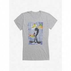 Trendy Looney Tunes Daffy Duck Mania Girls T-Shirt $8.17 T-Shirts