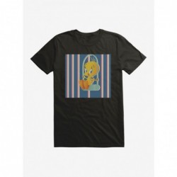 Discount Looney Tunes Caged Swinging Tweety T-Shirt $7.46 T-Shirts