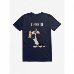 Hot Selling Looney Tunes Sylvester Catching Tweety T-Shirt $7.65 T-Shirts