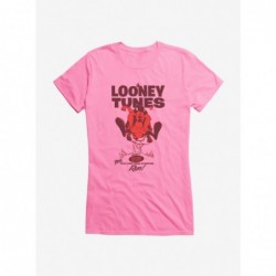 Premium Looney Tunes Taz Hill Resort Girls T-Shirt $7.17 T-Shirts