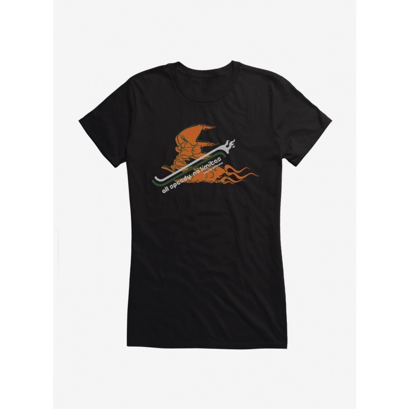 Limited-time Offer Looney Tunes Speedy Gonzales Speedy Flames Girls T-Shirt $9.36 T-Shirts