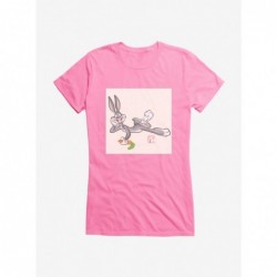 Exclusive Looney Tunes Snacking Bugs Bunny Girls T-Shirt $6.97 T-Shirts