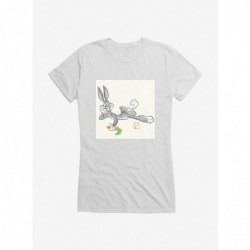 Exclusive Looney Tunes Snacking Bugs Bunny Girls T-Shirt $6.97 T-Shirts