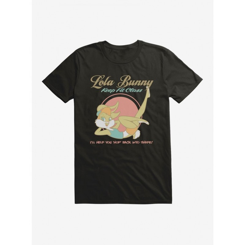 Trendy Looney Tunes Lola Bunny Keep Fit Class T-Shirt $6.12 T-Shirts