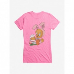 Value Item Looney Tunes Easter Baby Chick Tweety Girls T-Shirt $9.56 T-Shirts