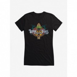 Value Item Looney Tunes Surf School Daffy Duck Girls T-Shirt $9.16 T-Shirts