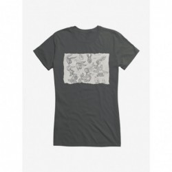 Sale Item Looney Tunes Merrie Melodies Bugs Bunny Sketches Girls T-Shirt $8.76 T-Shirts