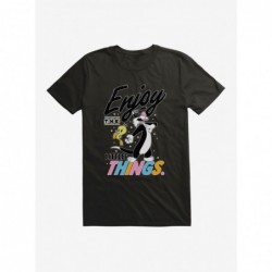 Fashion Looney Tunes Enjoy Little Things T-Shirt $9.56 T-Shirts