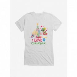 Pre-sale Looney Tunes Holiday I Love Christmas Girls T-Shirt $8.57 T-Shirts