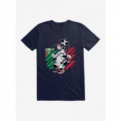 Discount Looney Tunes Sylvester Football Italy T-Shirt $6.12 T-Shirts