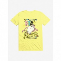 Festival Price Looney Tunes Taz Stay Strong T-Shirt $5.74 T-Shirts