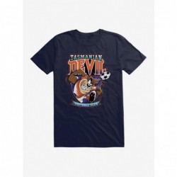 Flash Deal Looney Tunes Tasmanian Devil Football T-Shirt $6.12 T-Shirts