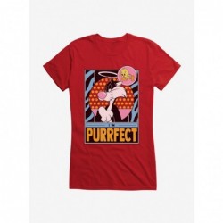 New Arrival Looney Tunes Sylvester Purrfect Girls T-Shirt $9.96 T-Shirts