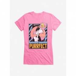 New Arrival Looney Tunes Sylvester Purrfect Girls T-Shirt $9.96 T-Shirts