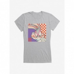 New Arrival Looney Tunes Bugs Bunny Checkers Girls T-Shirt $6.77 T-Shirts