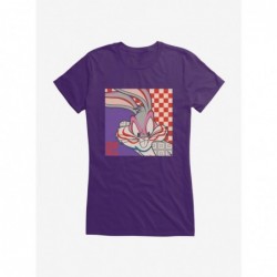 New Arrival Looney Tunes Bugs Bunny Checkers Girls T-Shirt $6.77 T-Shirts