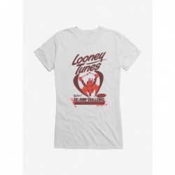 Limited Time Special Looney Tunes Wile E. Coyote Ski Jump Girls T-Shirt $8.76 T-Shirts