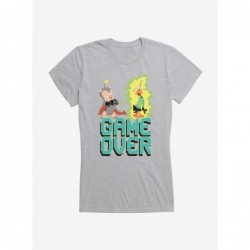 Crazy Deals Looney Tunes Game Over Daffy Duck Girls T-Shirt $7.17 T-Shirts