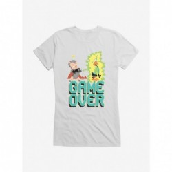 Crazy Deals Looney Tunes Game Over Daffy Duck Girls T-Shirt $7.17 T-Shirts