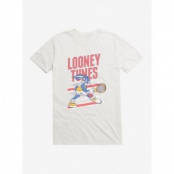 Huge Discount Looney Tunes Bugs Bunny Tennis T-Shirt $7.65 T-Shirts