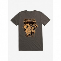 Seasonal Sale Looney Tunes Tasmanian Devil Football Bronze T-Shirt $5.93 T-Shirts