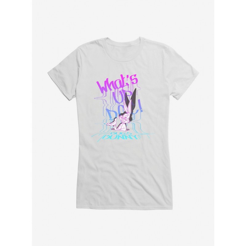 Cheap Sale Looney Tunes What's Up Doc Girls T-Shirt $8.80 T-Shirts