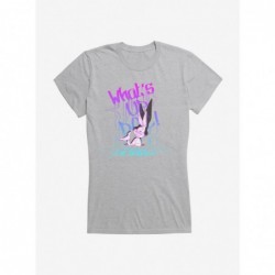 Cheap Sale Looney Tunes What's Up Doc Girls T-Shirt $8.80 T-Shirts