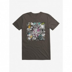 Fashion Looney Tunes Wile E. Coyote Ouch Doodle T-Shirt $9.37 T-Shirts