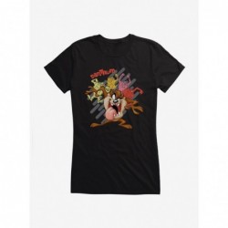 Limited Time Special Looney Tunes Tasmanian Devil Tantrum Girls T-Shirt $9.16 T-Shirts