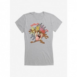 Limited Time Special Looney Tunes Tasmanian Devil Tantrum Girls T-Shirt $9.16 T-Shirts